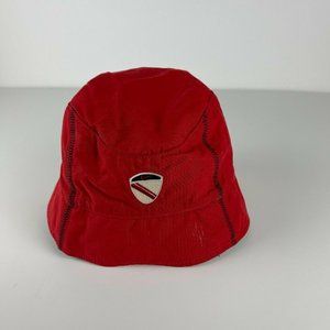 Nike Bucket Hat in Reversible Red Black Sz M/L #121